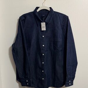 J. Crew Women's Jean Shirt